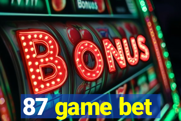 87 game bet